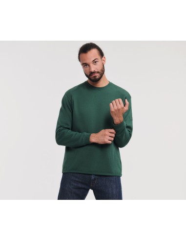 R-R-013M-0-Adults' Heavy Duty Crew Neck Sweatshirt